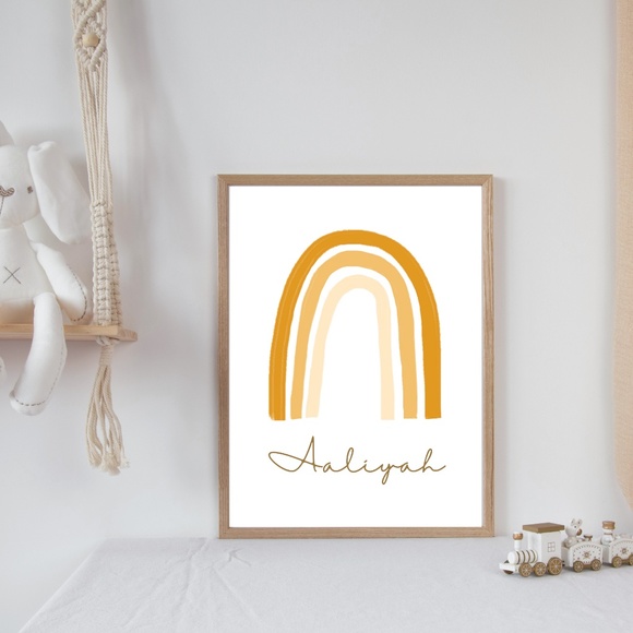 Boho rainbow name Display - Picture 3 of 6